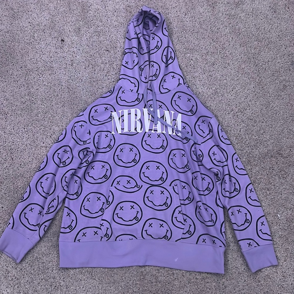 Purple Nirvana Hoodie (flash sale)